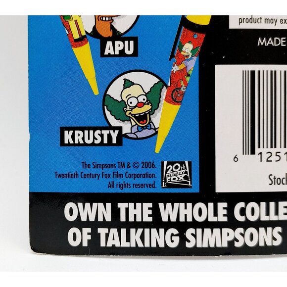 The Simpsons Homer Working Talking Pen New in Package #74677 - Picture 3 of 3